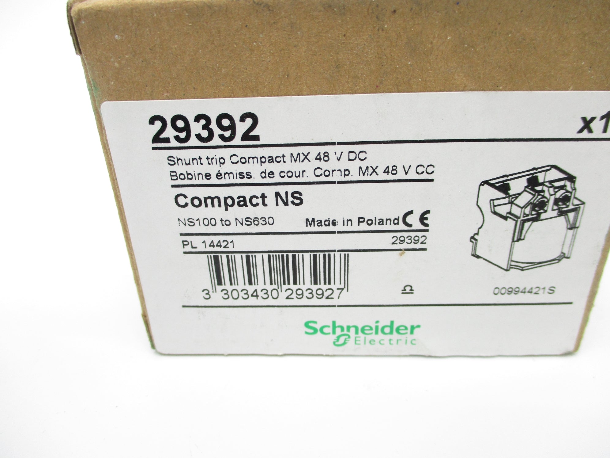SCHNEIDER ELECTRIC 29392 NSMP