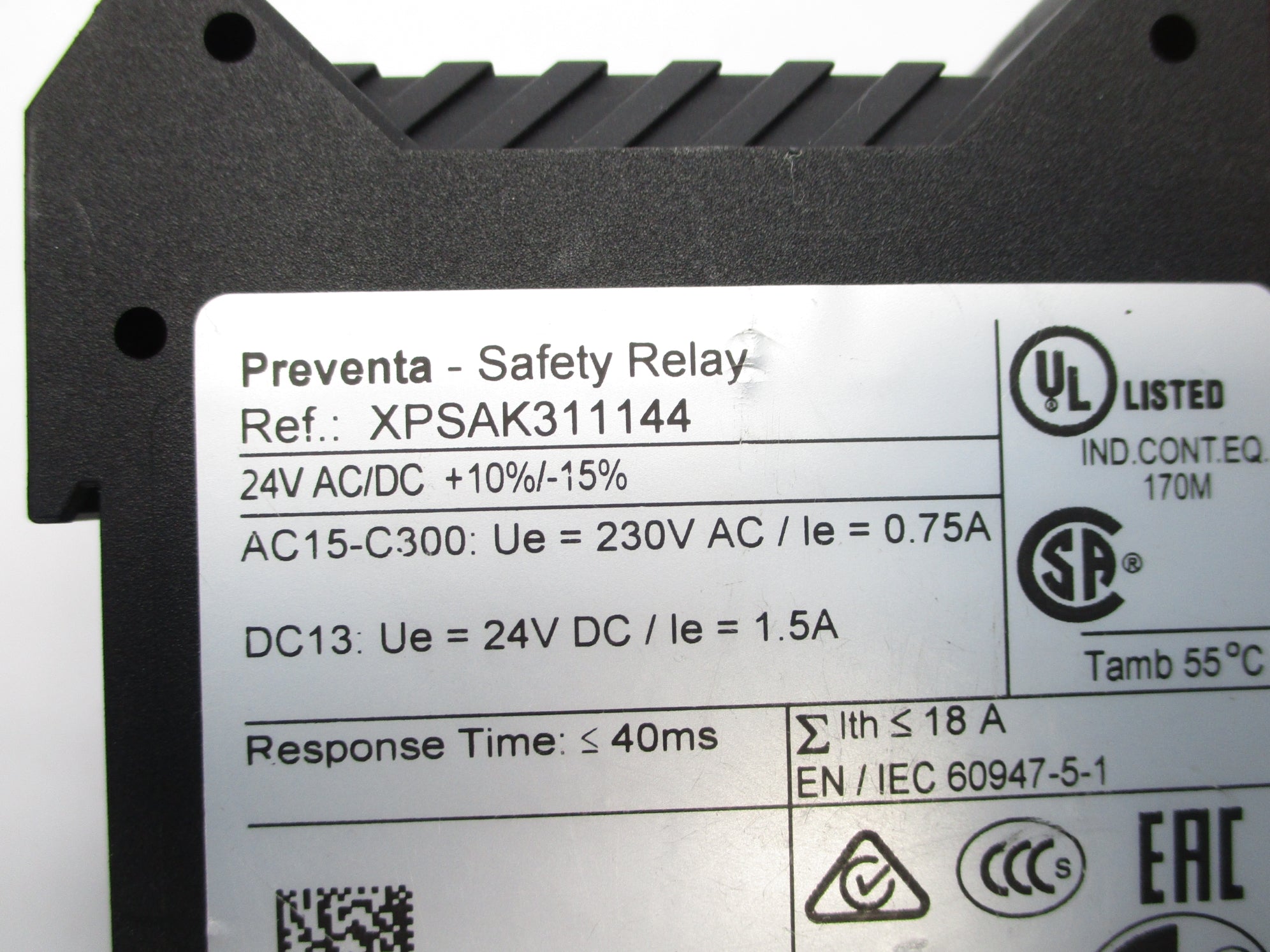 SCHNEIDER ELECTRIC XPSAK311144 24VAC/DC 1.5A  NSNP