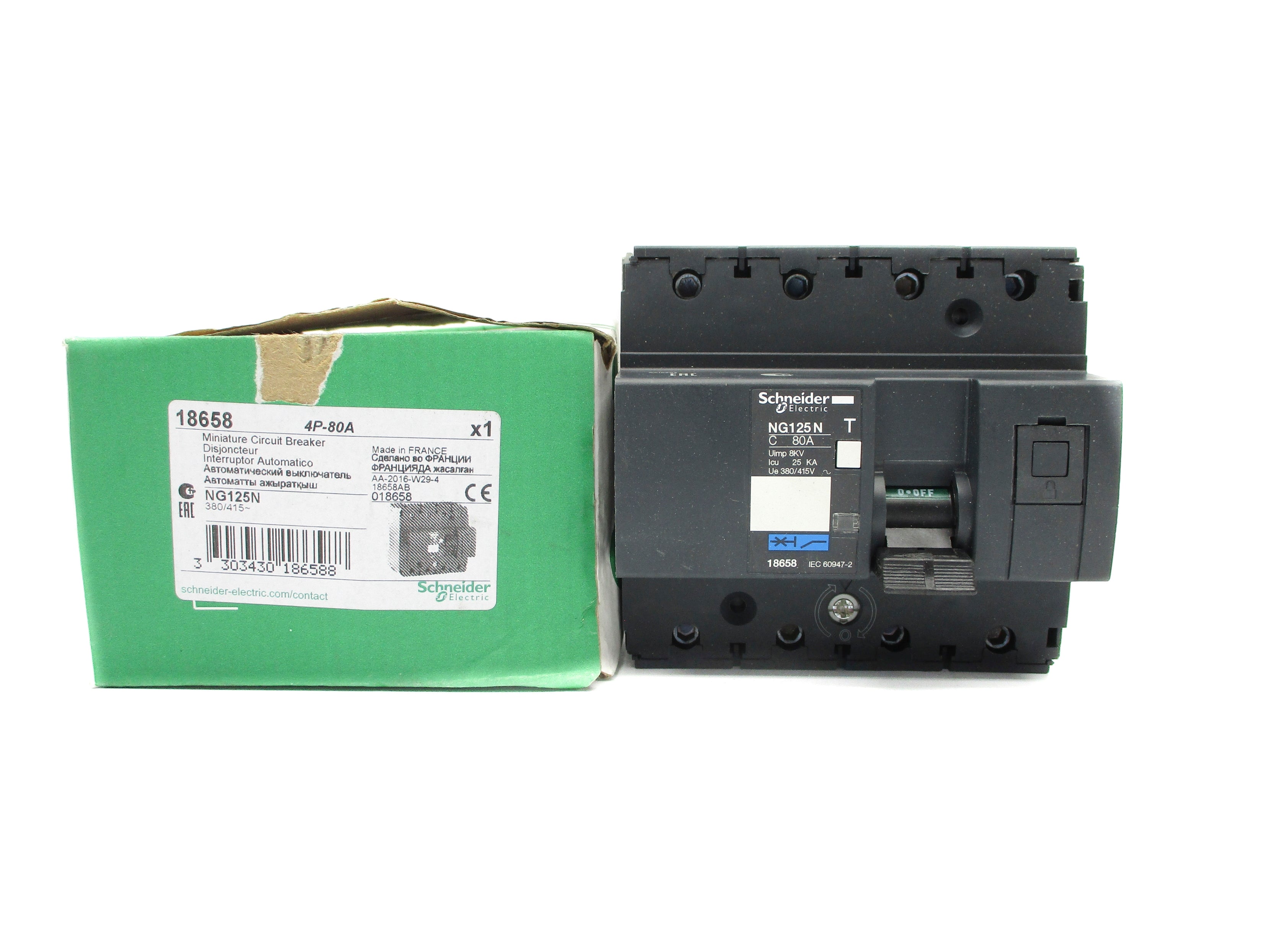 SCHNEIDER ELECTRIC 18658 80A 380/415V NSMP