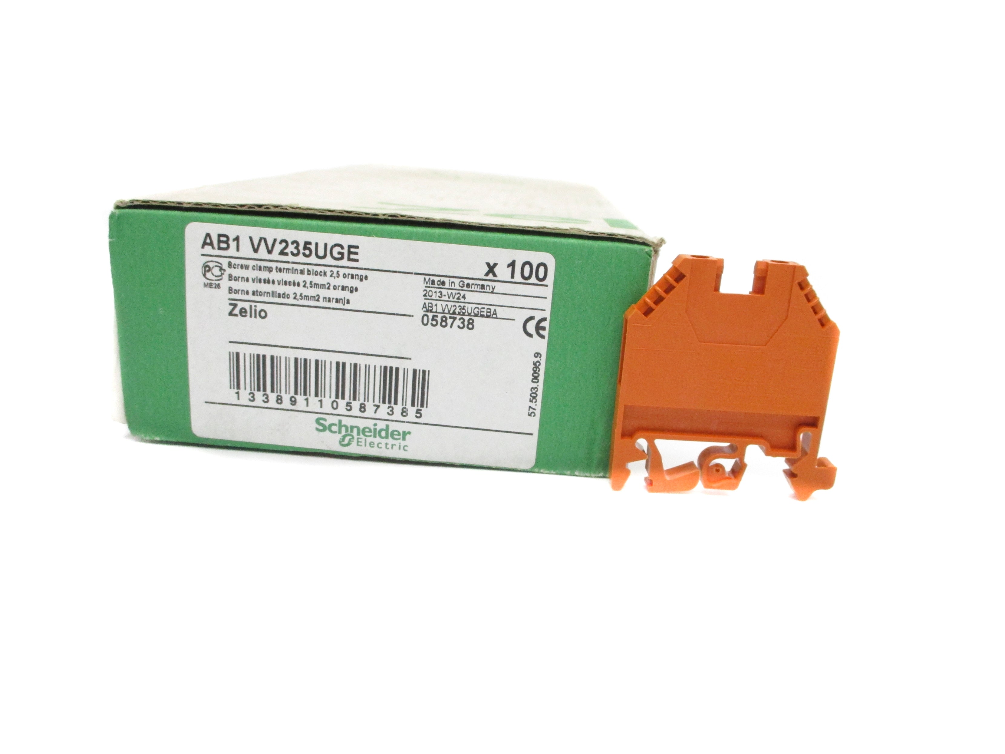 SCHNEIDER ELECTRIC AB1VV235UGE (PKG OF 100) NSMP