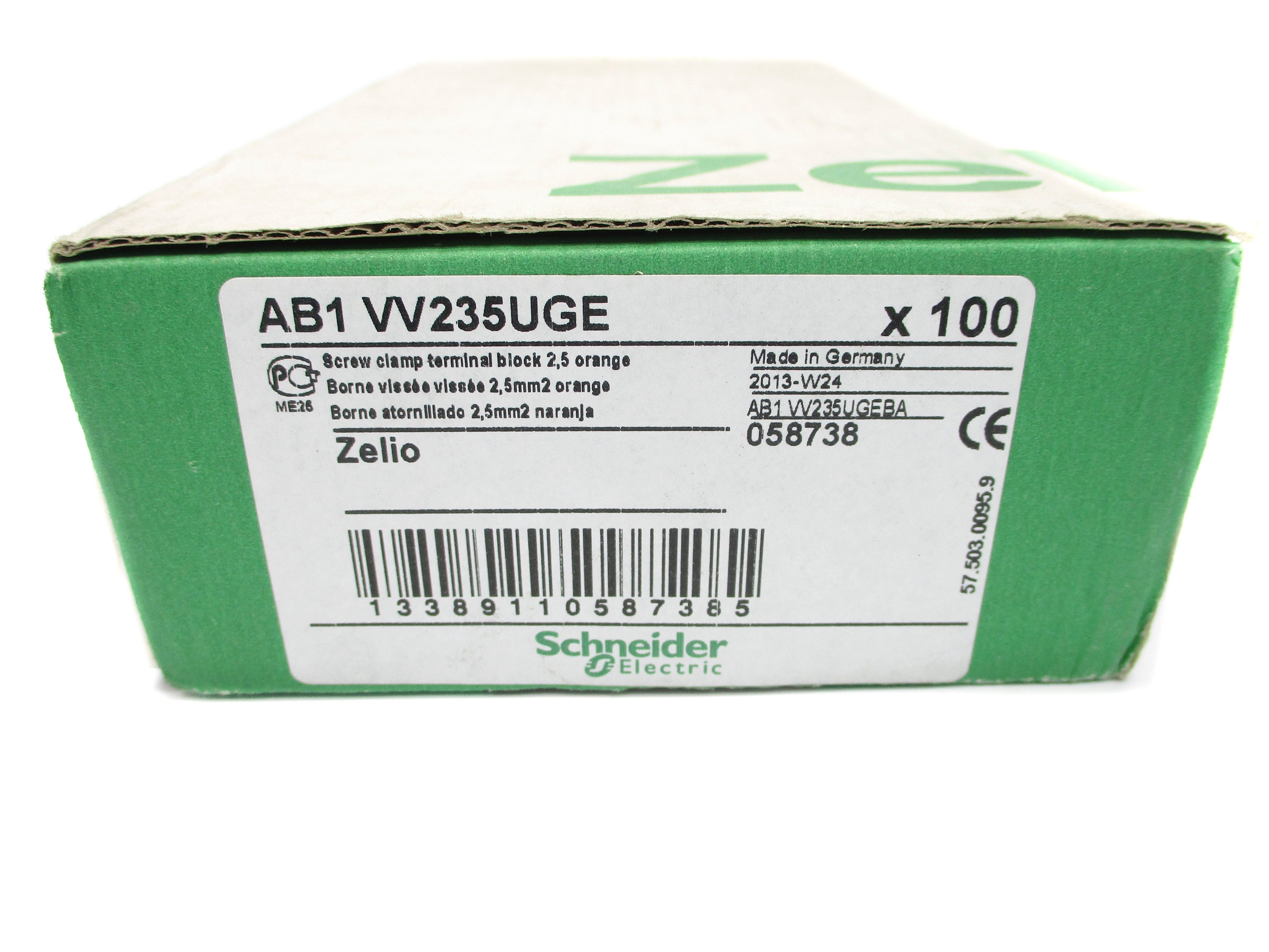 SCHNEIDER ELECTRIC AB1VV235UGE (PKG OF 100) NSMP