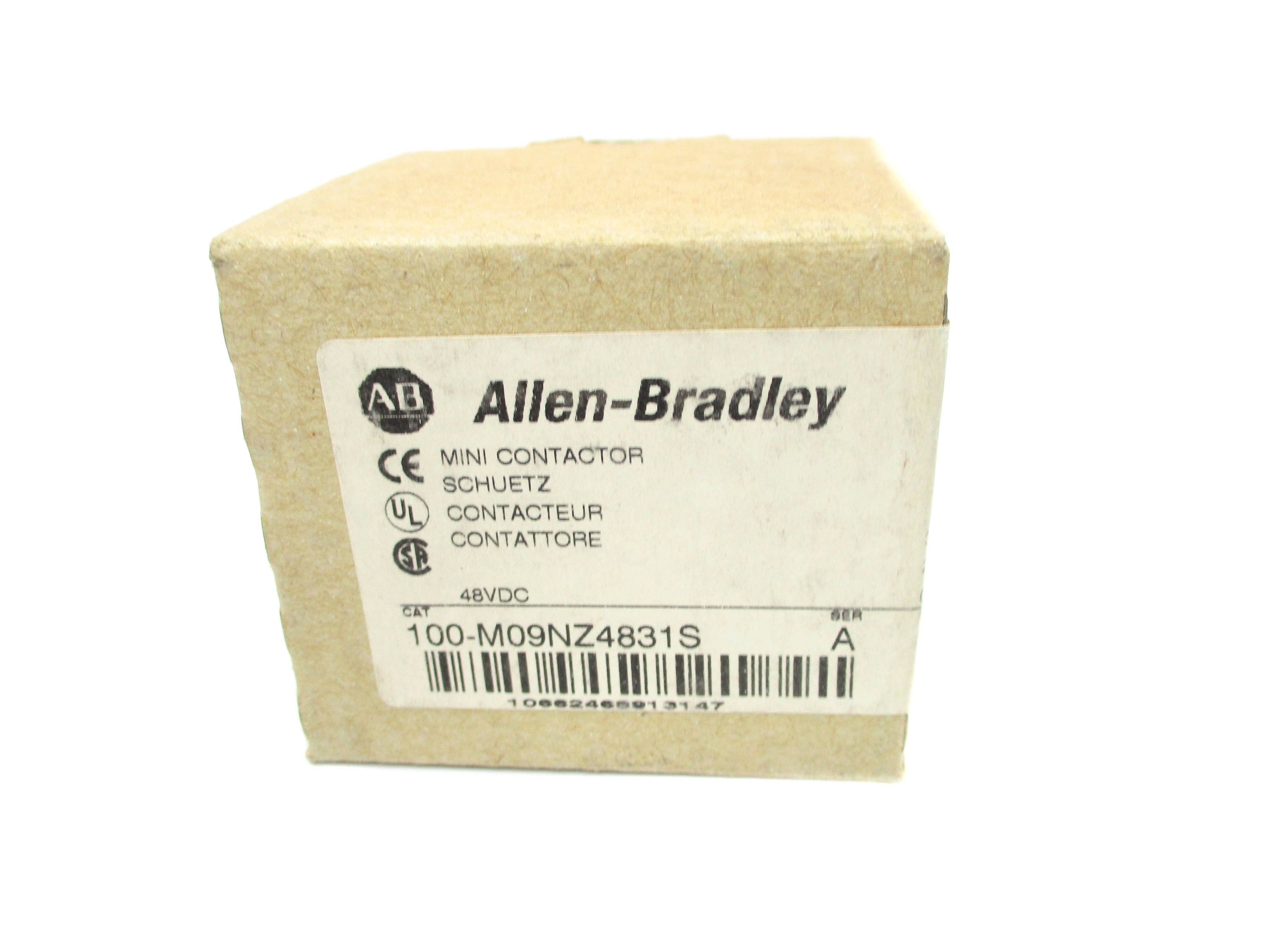 INDUSTRIAL SPARE PART 100-M09NZ4831S SER. A 48VDC (BR/WH) NSMP