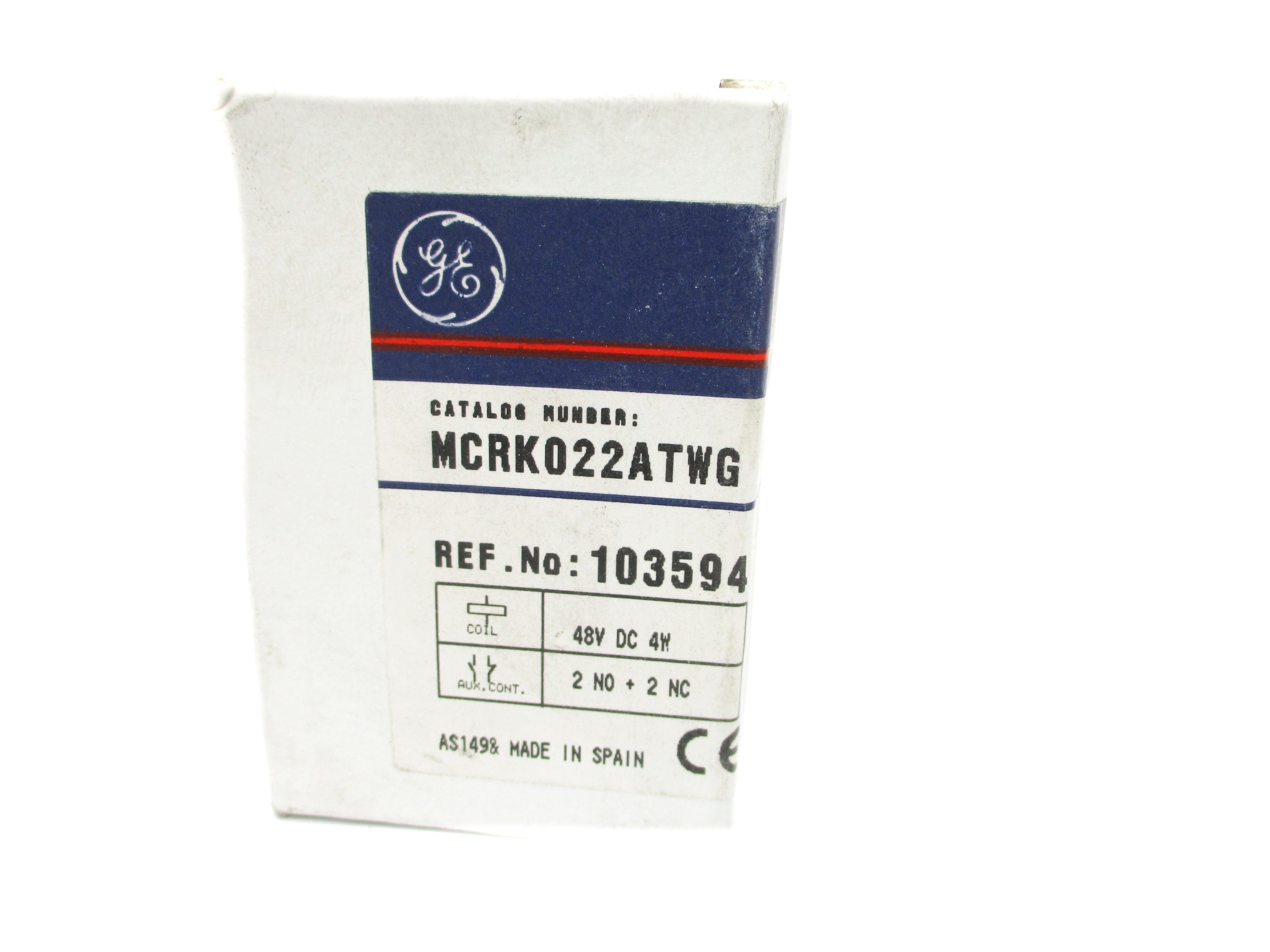 GENERAL ELECTRIC MCRK022ATWG 48VDC NSMP