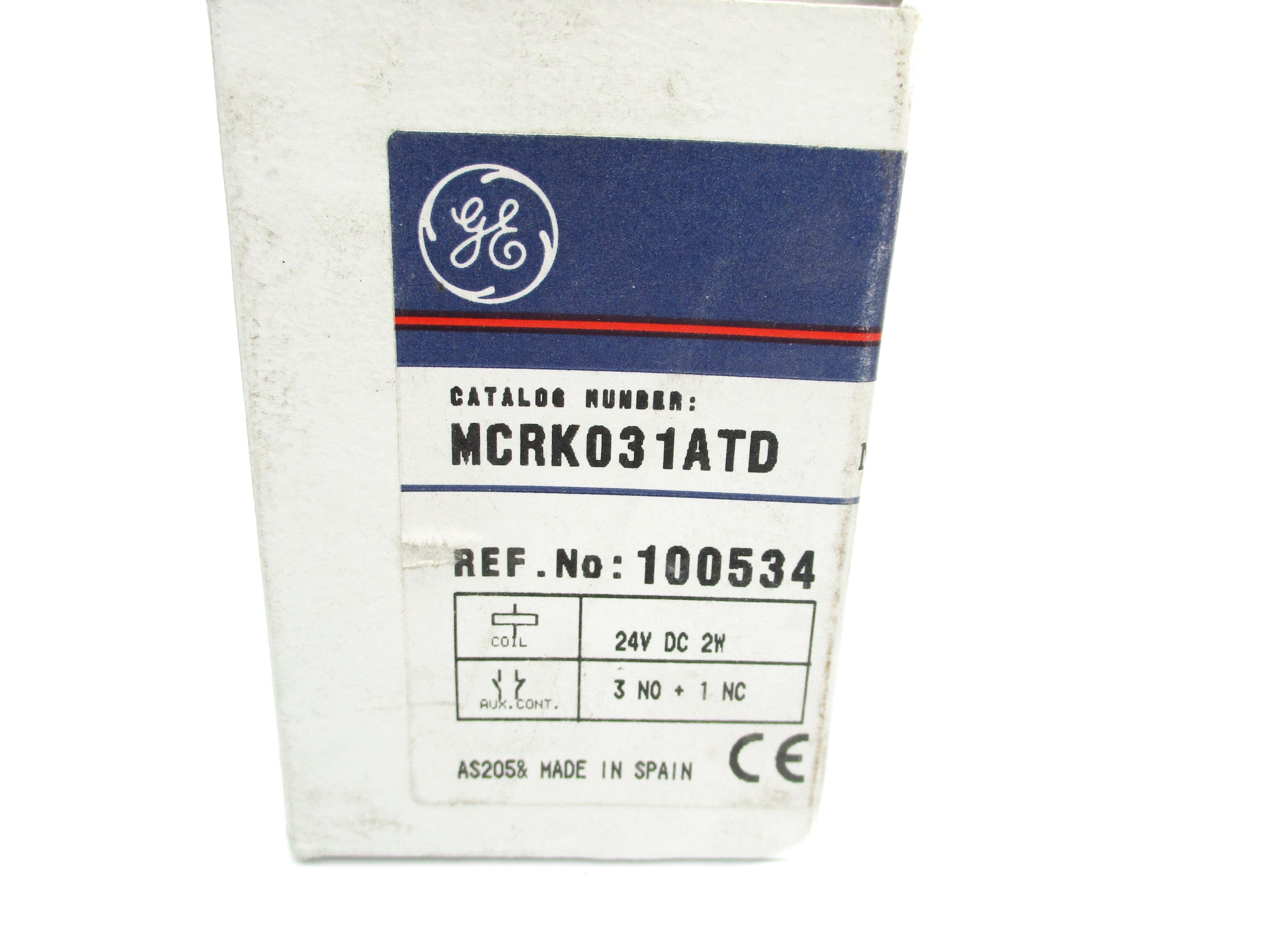 GENERAL ELECTRIC MCRK031ATD 24VDC NSMP