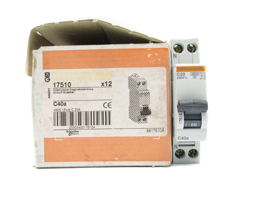 MERLIN GERIN 17510 40A 230V (PKG OF 12) NSMP