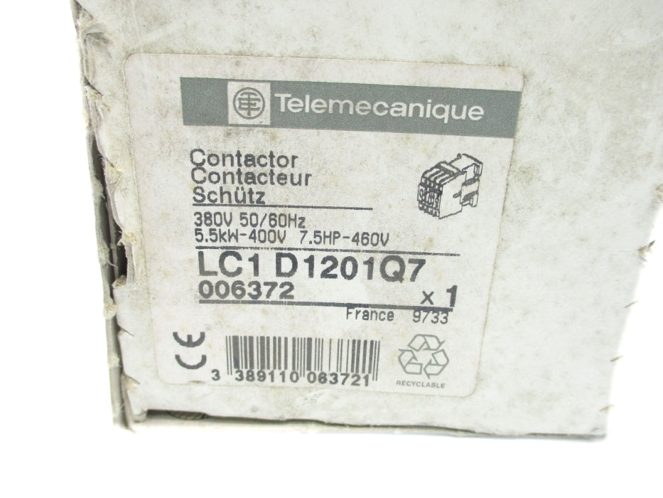 TELEMECANIQUE LC1D1201Q7 380V NSMP