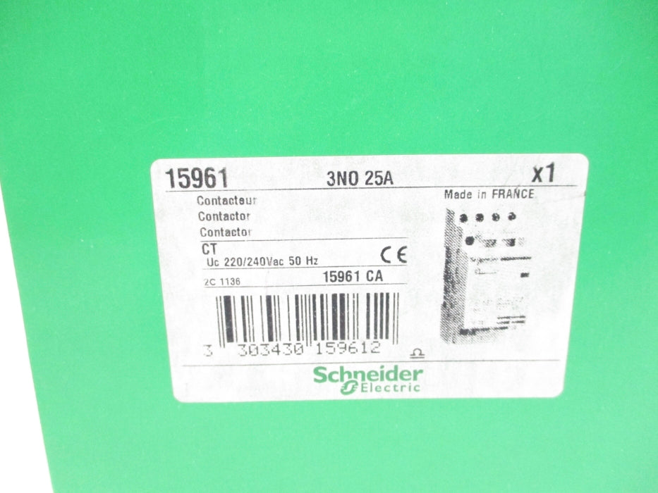 SCHNEIDER ELECTRIC 15961 220/240VAC NSMP