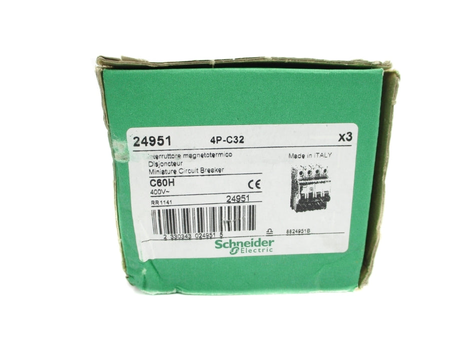 SCHNEIDER ELECTRIC 24951 400V 32A (PKG OF 3) NSFS