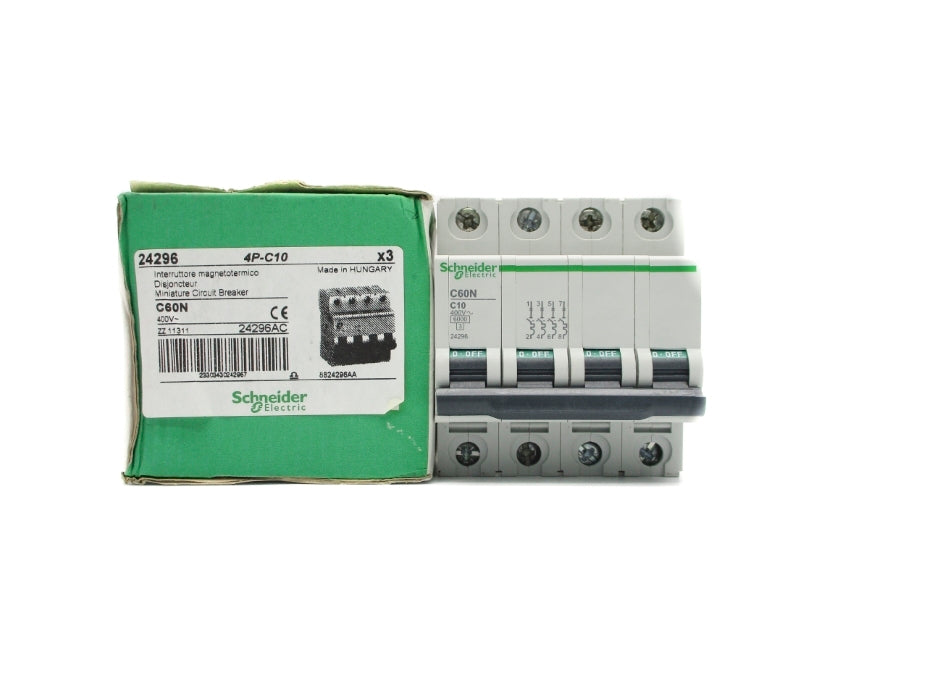 SCHNEIDER ELECTRIC 24296 400V 10A (PKG OF 3) NSMP