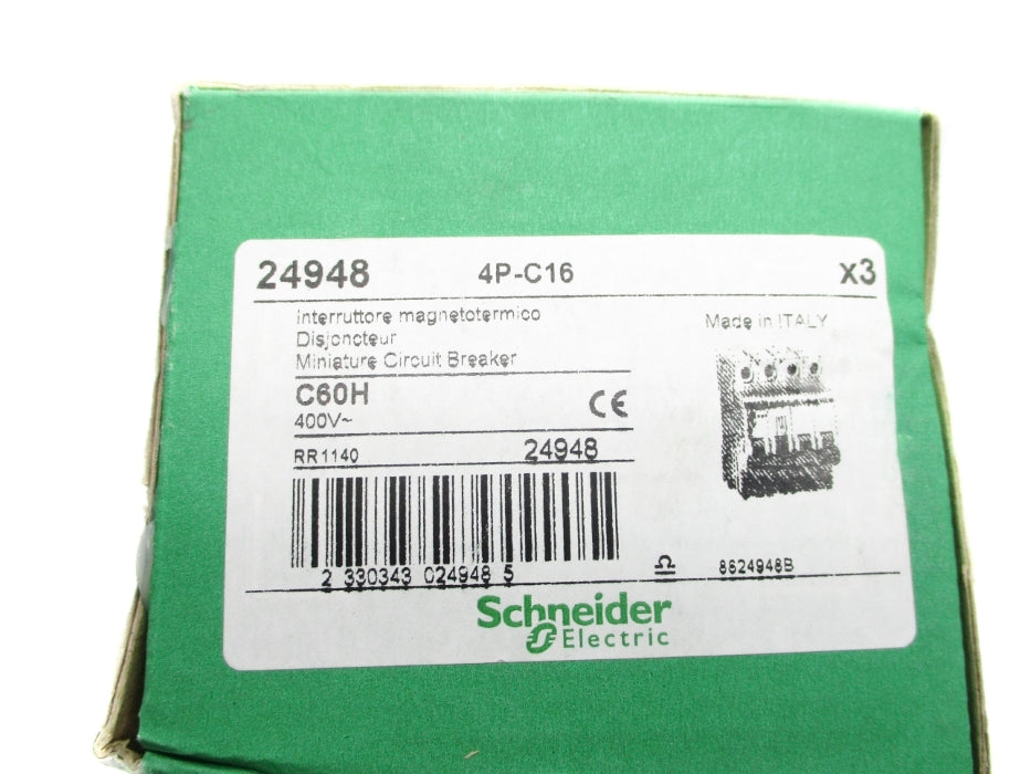 SCHNEIDER ELECTRIC 24948 400V 16A NSFS