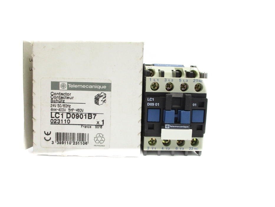 TELEMECANIQUE LC1D0901B7 24V NSMP