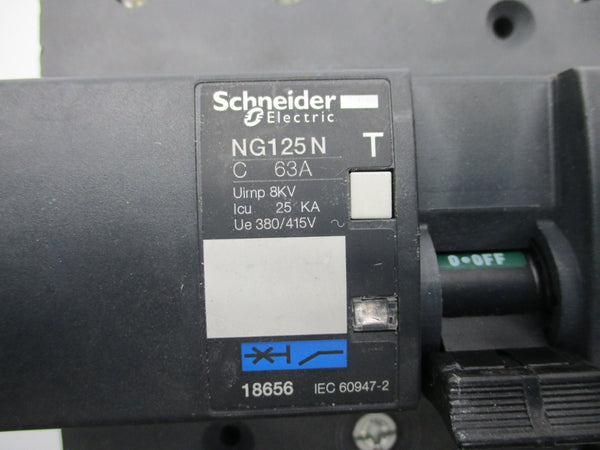 SCHNEIDER ELECTRIC NG125N 18656 63A 380/415V NSNP
