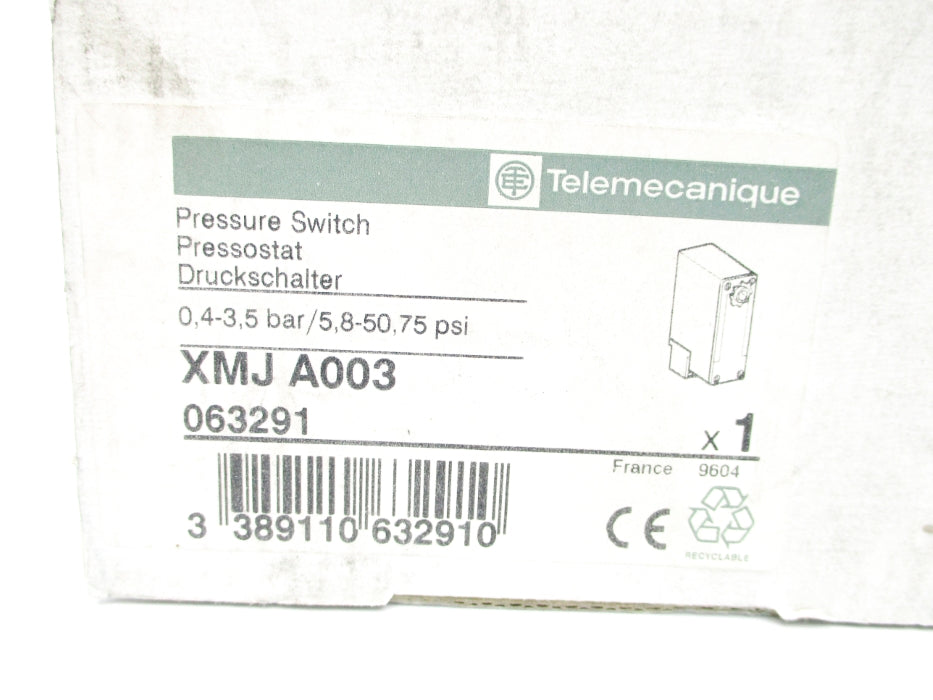 TELEMECANIQUE XMJA003 NSMP
