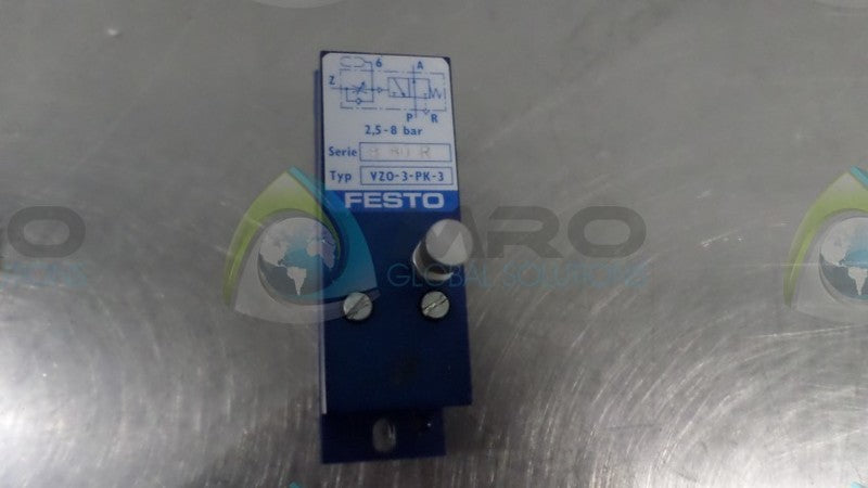 FESTO VZ0-3-PK-3 PRESSURE VALVE NSMP
