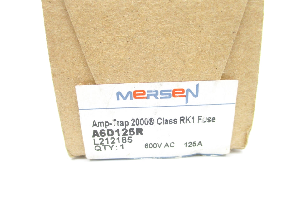 MERSEN A6D125R 600VAC/DC 125A (BROWN) NSMP