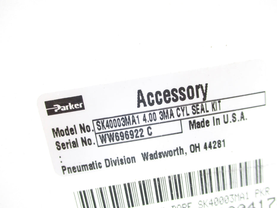 PARKER SK40003MA14.003MA NSMP