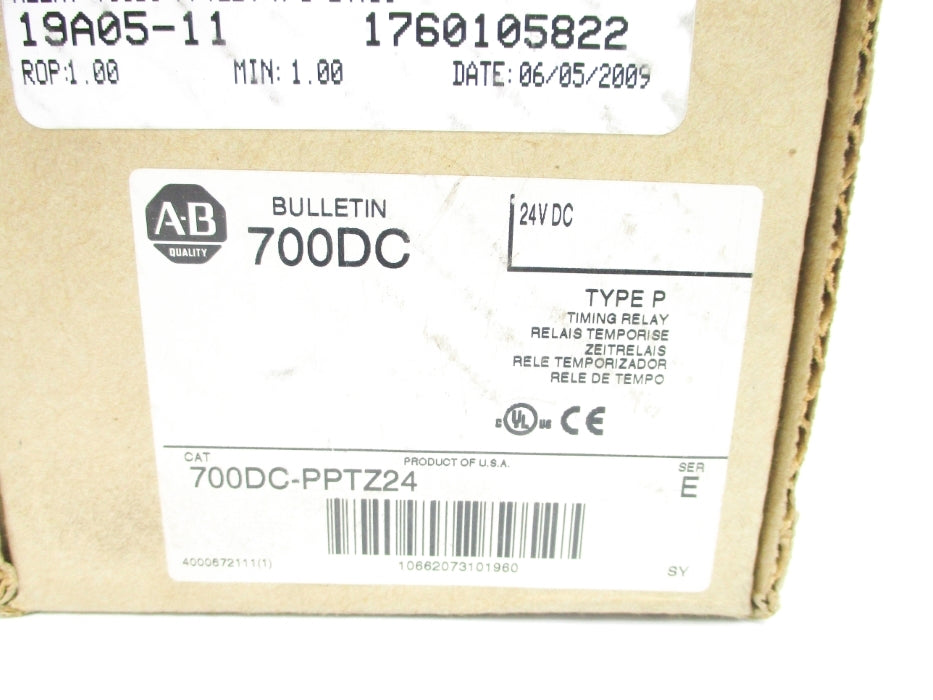 INDUSTRIAL SPARE PART 700DC-PPTZ24 SER. E 24VDC (BR/WH) NSMP