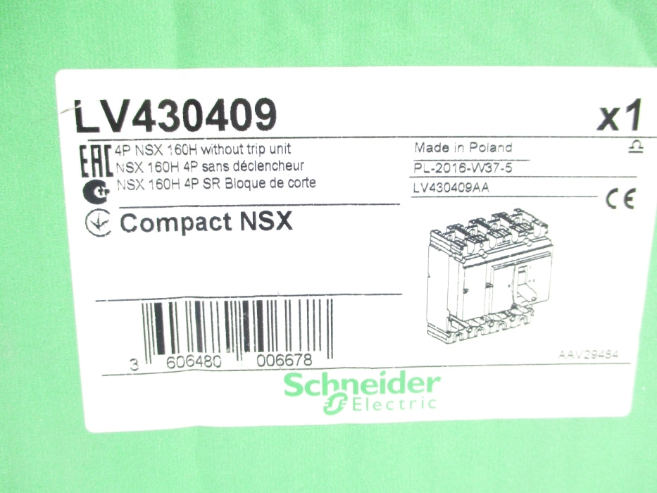SCHNEIDER ELECTRIC LV430409 NSMP