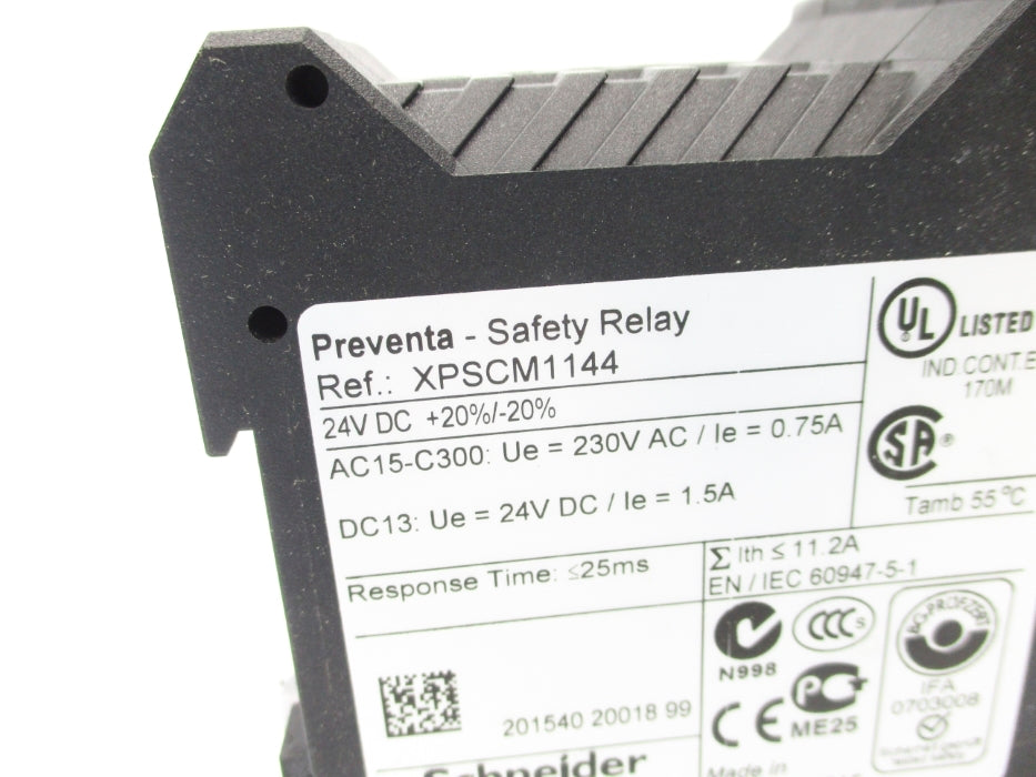 SCHNEIDER ELECTRIC XPSCM1144 24VDC NSNP