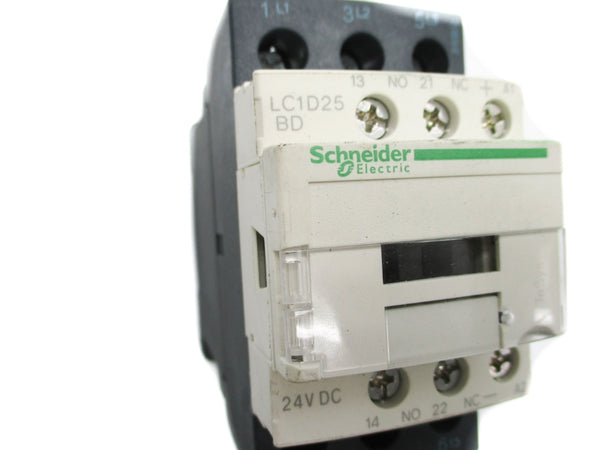 SCHNEIDER ELECTRIC LC1D25BD 24VDC 40A NSNP