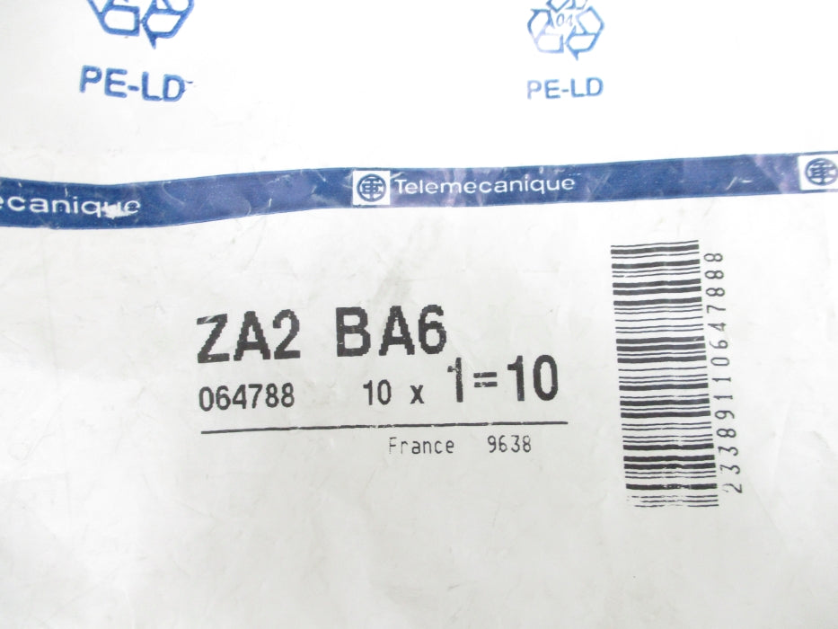 TELEMECANIQUE ZA2-BA6 (PKG OF 10) NSMP