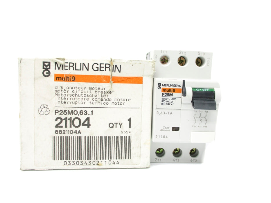MERLIN GERIN 21104 0.63-1A NSMP