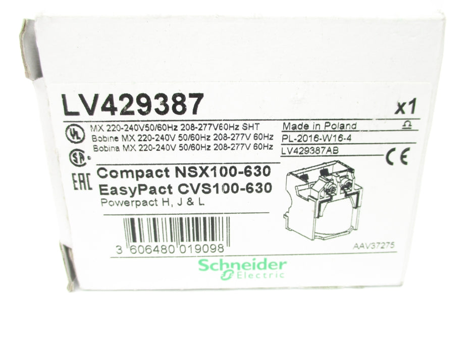 SCHNEIDER ELECTRIC LV429387 NSMP