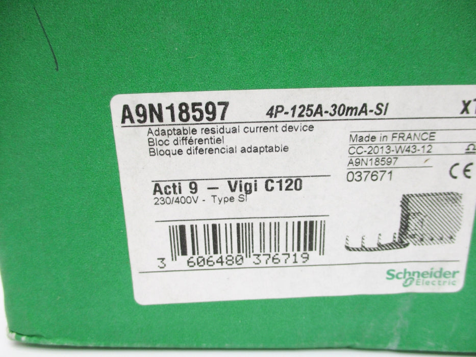 SCHNEIDER ELECTRIC A9N18597 NSMP