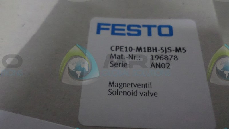 FESTO CPE10-M1BH-5JS-M5 SOLENOID VALVE NSMP