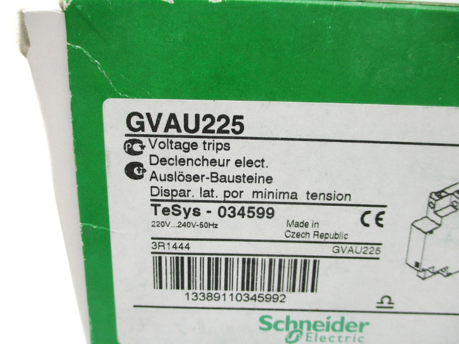 SCHNEIDER ELECTRIC GVAU225 NSMP