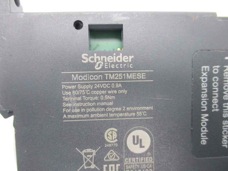 SCHNEIDER ELECTRIC TM251MESE 24VDC 0.9A NSNP