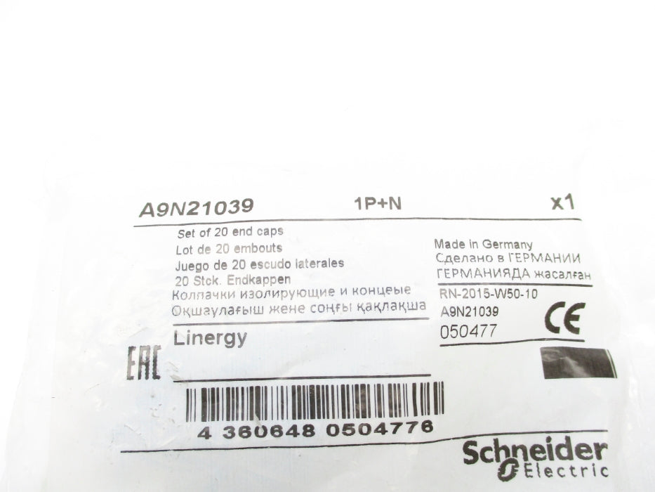 SCHNEIDER ELECTRIC A9N21039 (PKG OF 20) NSMP