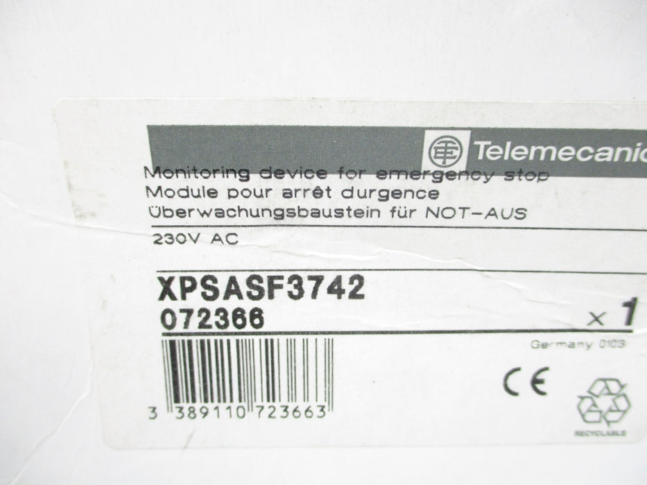 TELEMECANIQUE XPSASF3742 230VAC NSMP