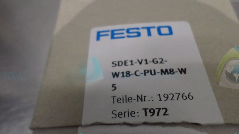 FESTO SDE1-V1-G2-W18-C-PU-M8-W5 VACCUM SENSOR(NO CABLE) NSMP