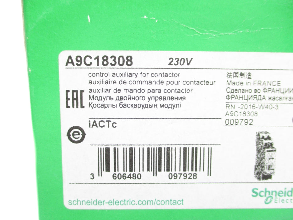 SCHNEIDER ELECTRIC A9C18308 230V NSMP