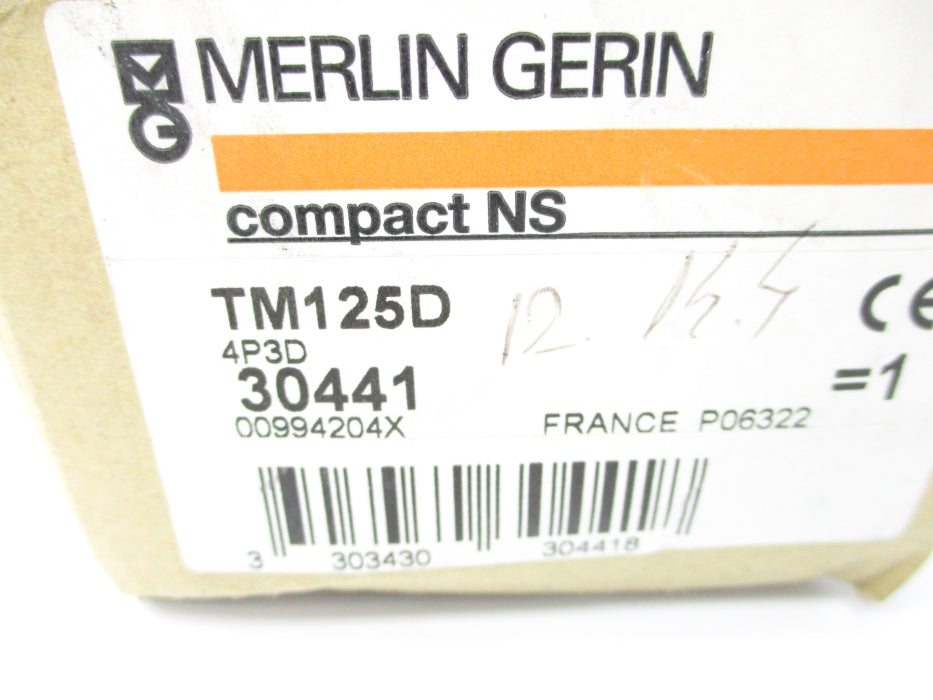 MERLIN GERIN TM125D 30441 4P NSMP
