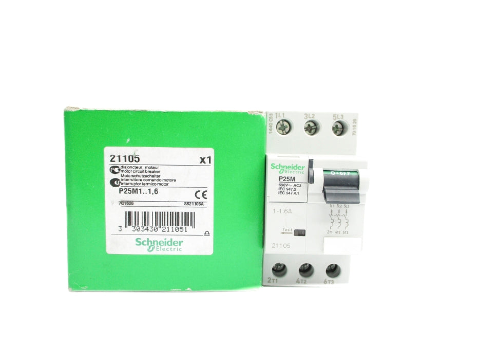 SCHNEIDER ELECTRIC 21105 1-1.6A NSMP