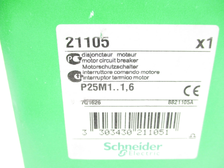 SCHNEIDER ELECTRIC 21105 1-1.6A NSMP