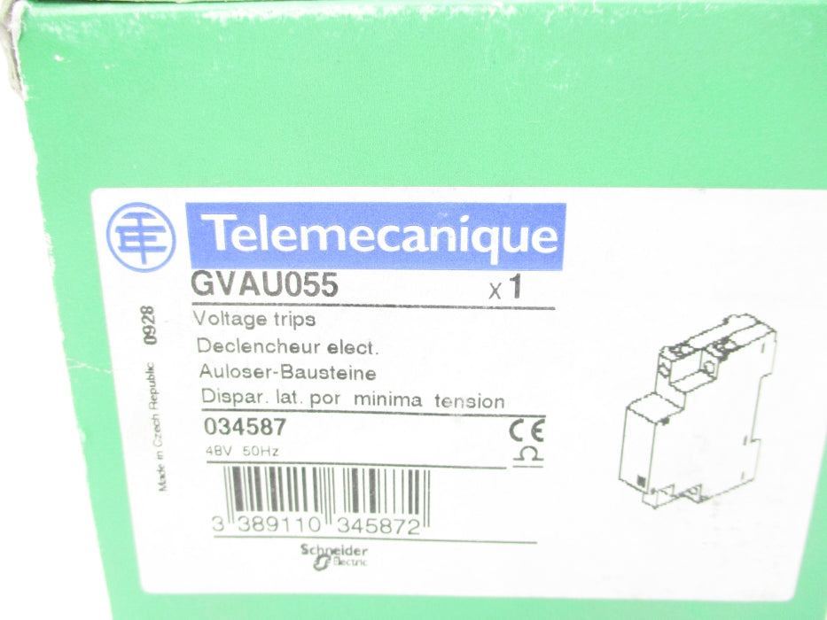 TELEMECANIQUE GVAU055 NSMP