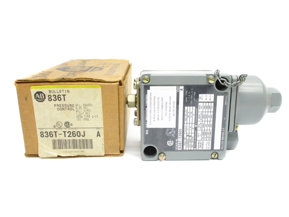 INDUSTRIAL SPARE PART 836T-T260J SER. A 3-35PSI (BR/YL) NSMP