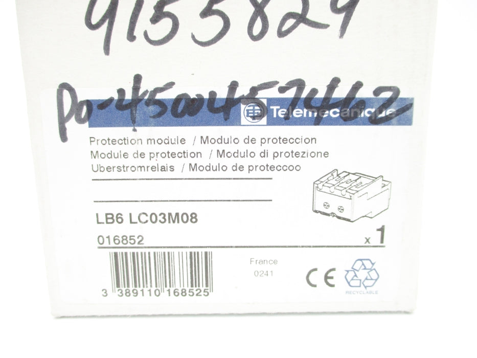 TELEMECANIQUE LB6LC03M08 NSMP