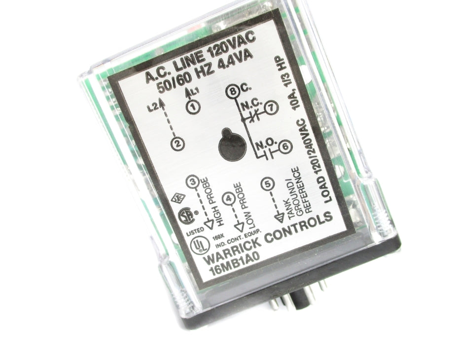 WARRICK CONTROLS 16MB1A0 120VAC 10A NSNP