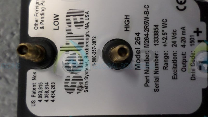 SETRA M264-2R5W-B-C *NEW NO BOX*