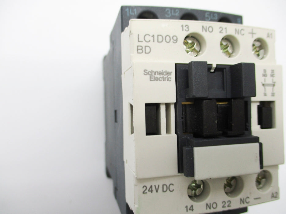 SCHNEIDER ELECTRIC LC1D09BD 24VDC (AS PICTURED) NSNP