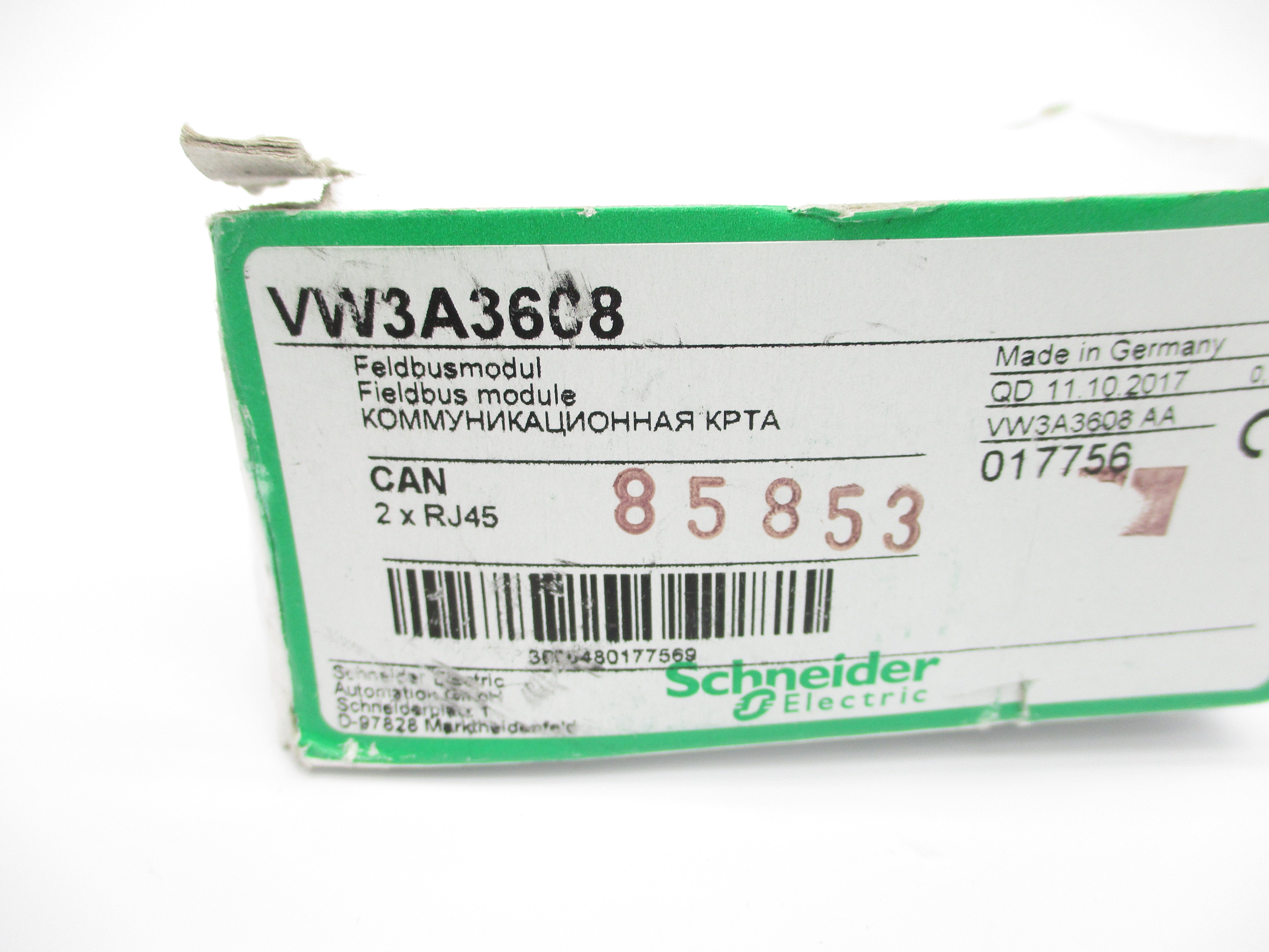 SCHNEIDER ELECTRIC VW3A3608 NSMP
