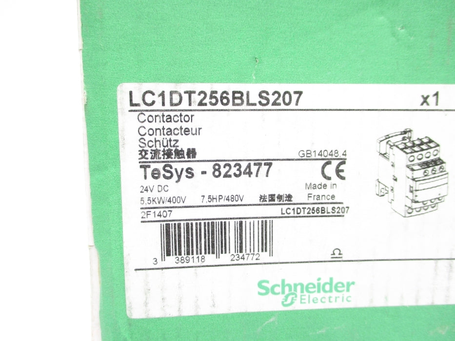 SCHNEIDER ELECTRC LC1DT256BLS207 24VDC NSMP