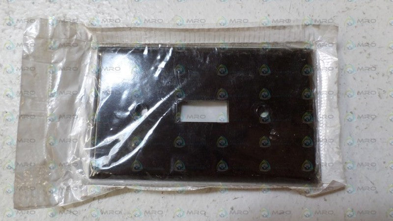 LEVITON 001-85001 SINGLE BROWN COVER SWITCH WALLPLATE  NSMP