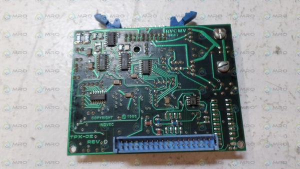 INOVEC TPX-02 CIRCUIT BOARD UNMP