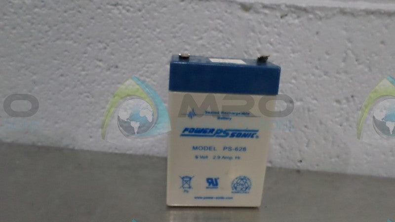 POWER SONIC PS-628 RECHARGEABLE BATTERY UNMP