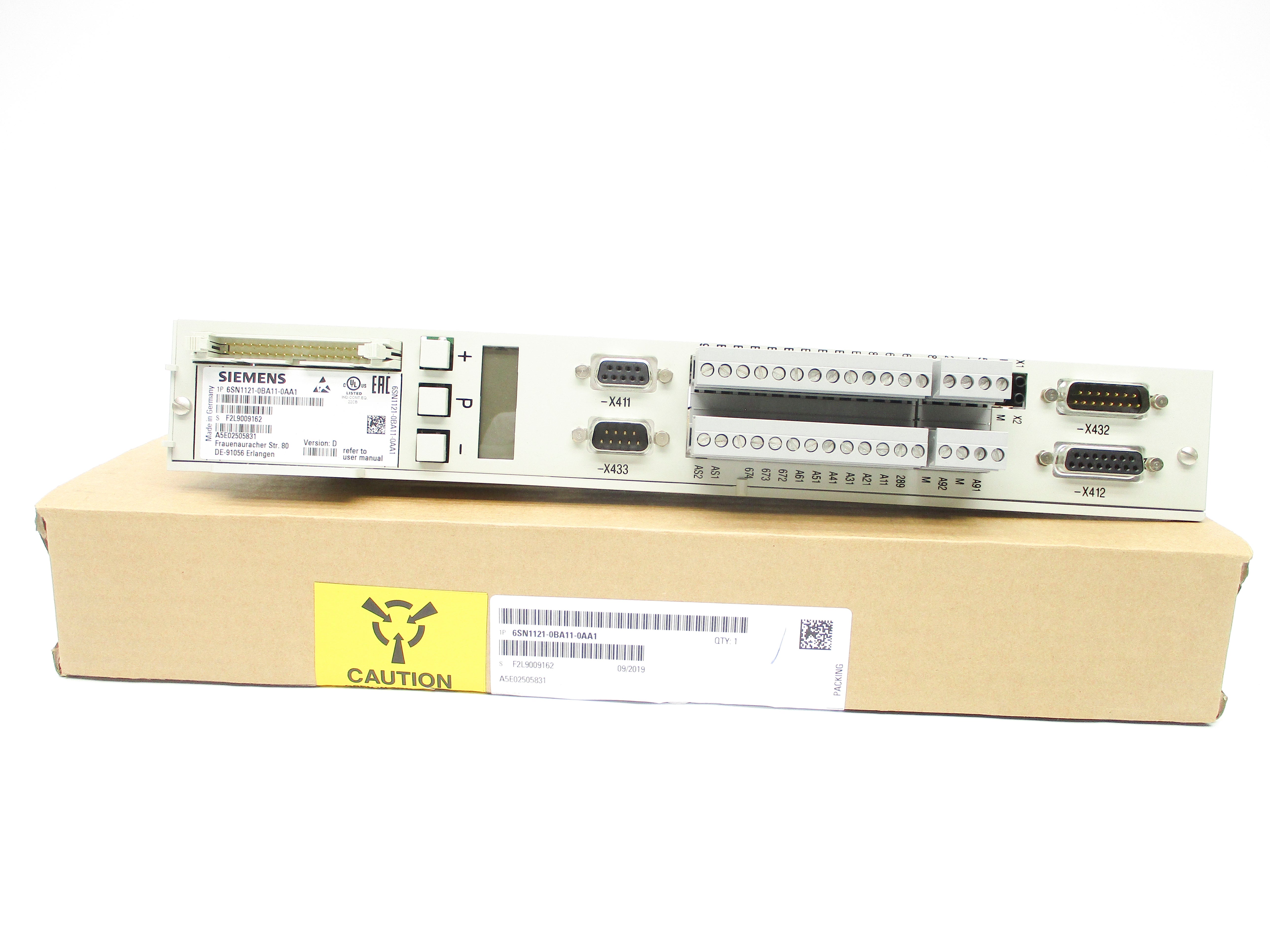 SIEMENS 6SN1121-0BA11-0AA1 NSMP
